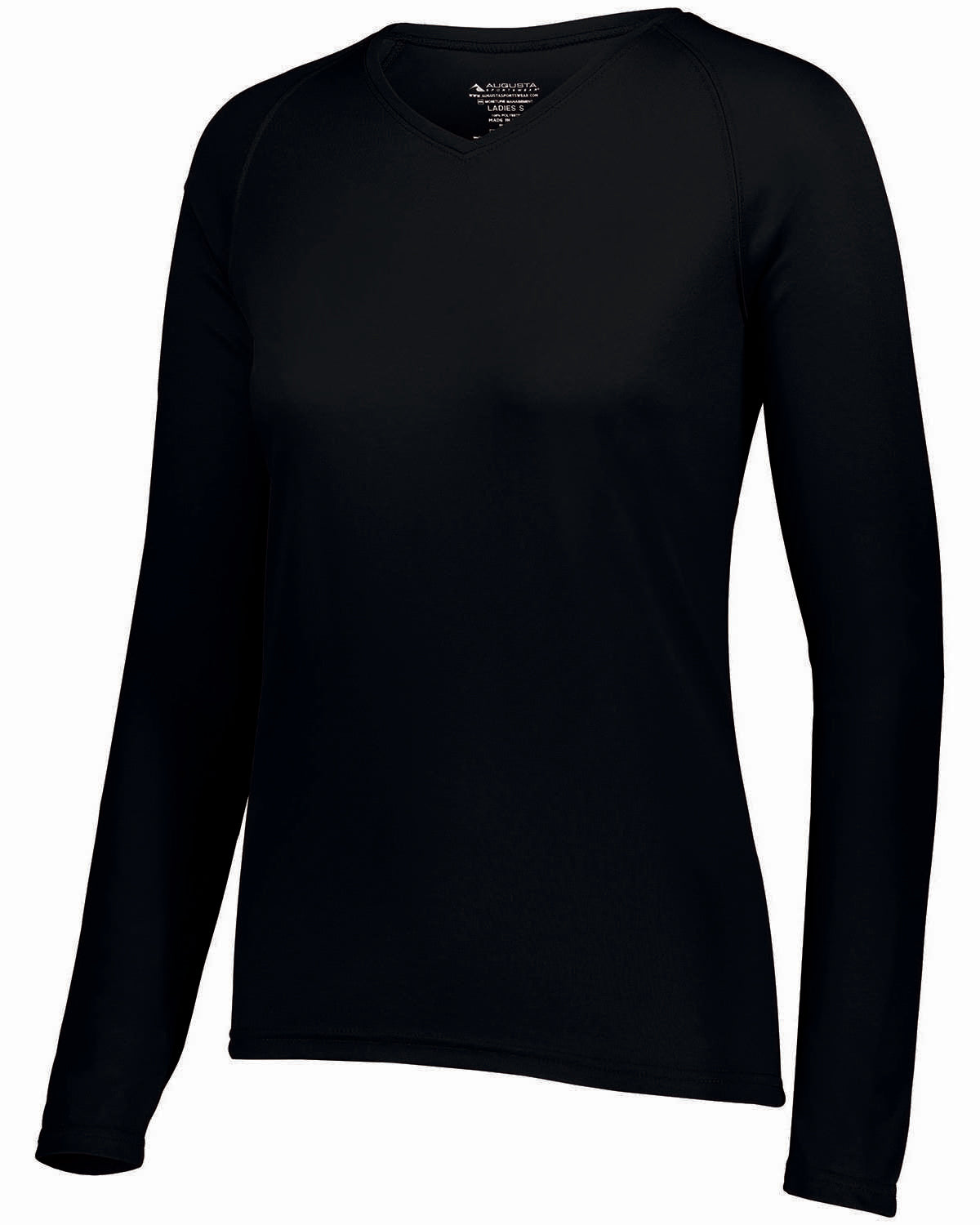 Ladies' Attain Wicking Long-Sleeve T-Shirt