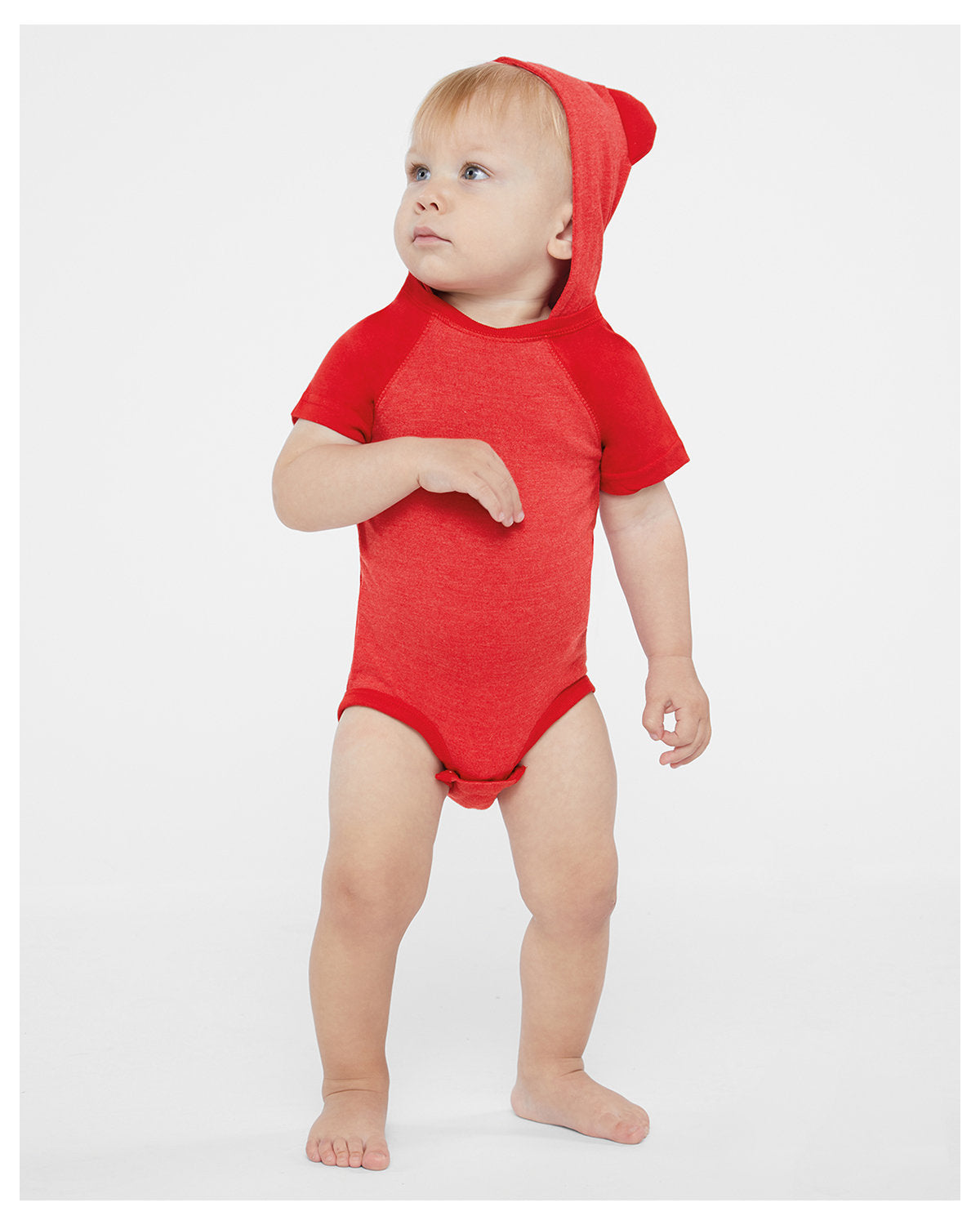 Infant Character Hooded Bodysuit with Ears