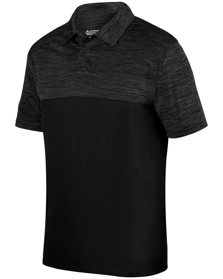Adult Shadow Tonal Heather Polo