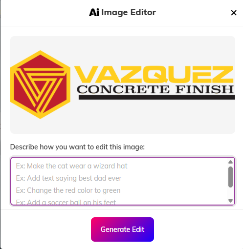 Edit Image with AI