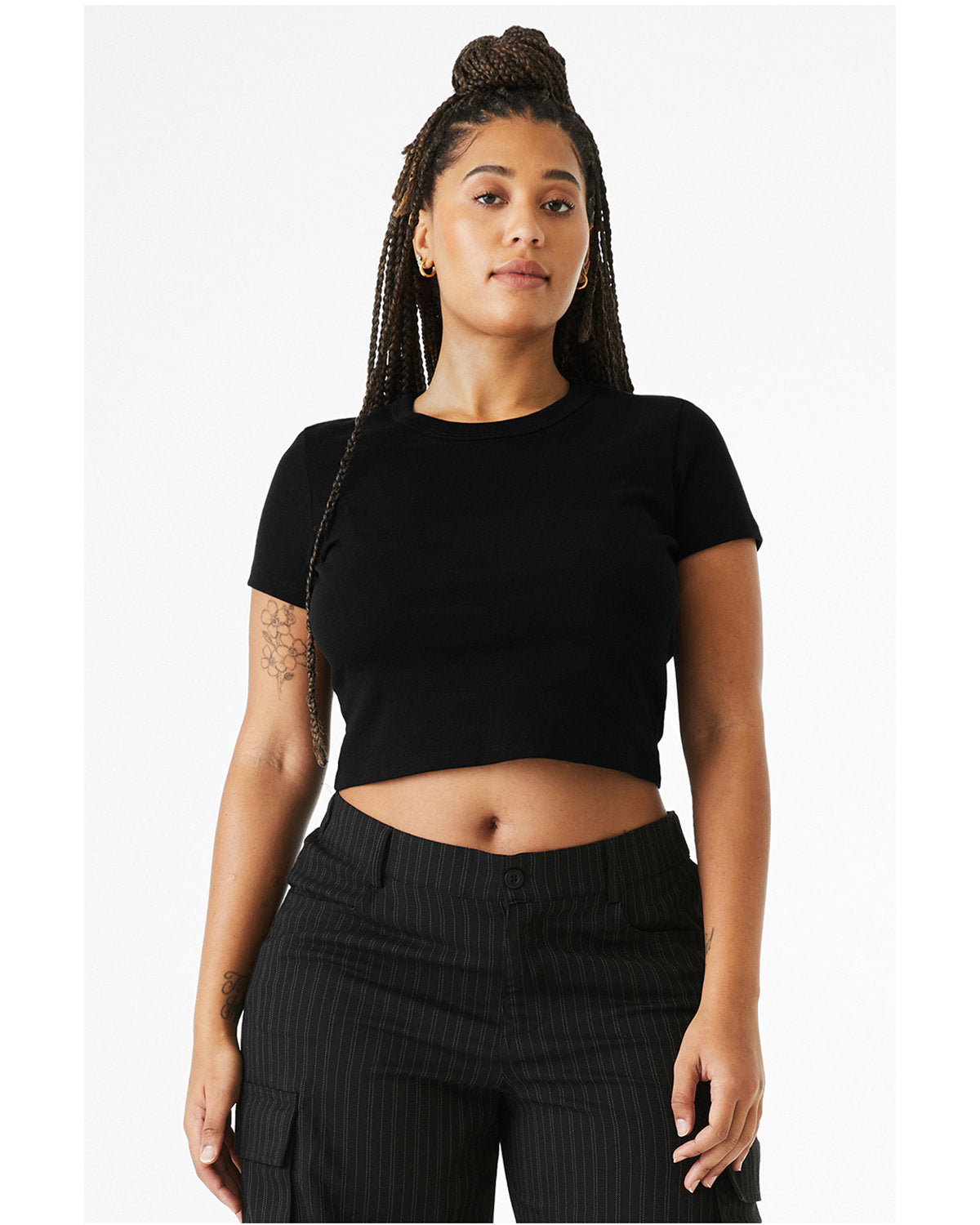Ladies' Micro Ribbed Baby T-Shirt
