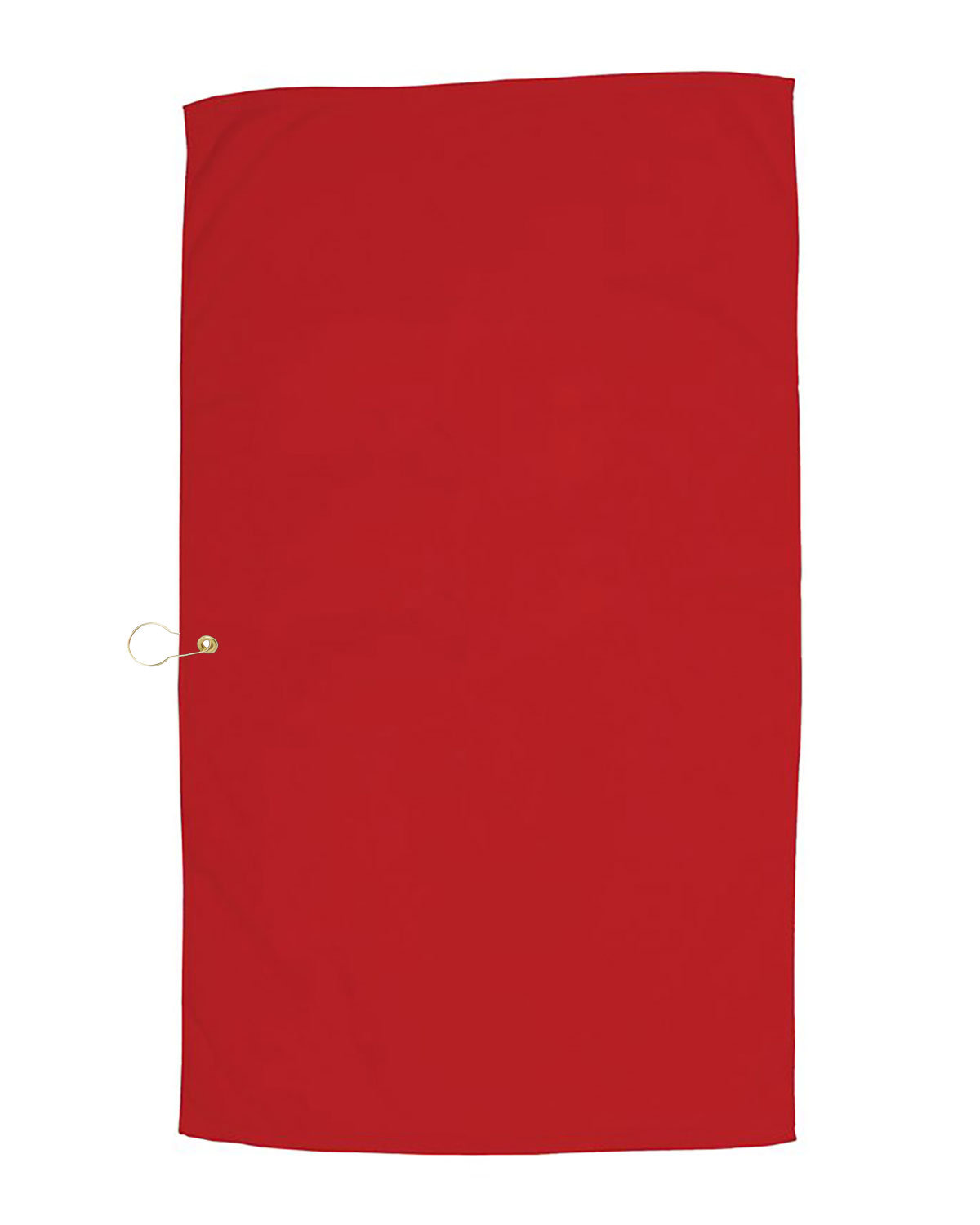 Golf-Caddy Towel with Center Brass Grommet & Hook
