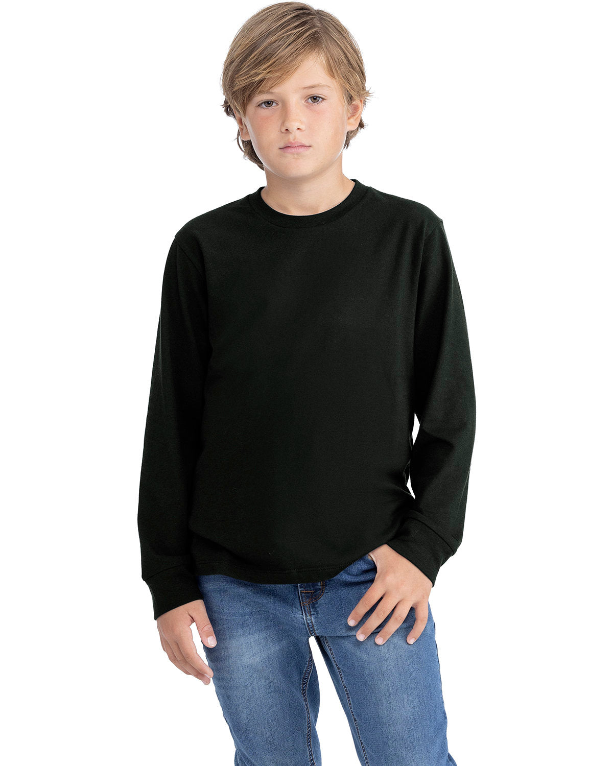 Youth Cotton Long Sleeve T-Shirt