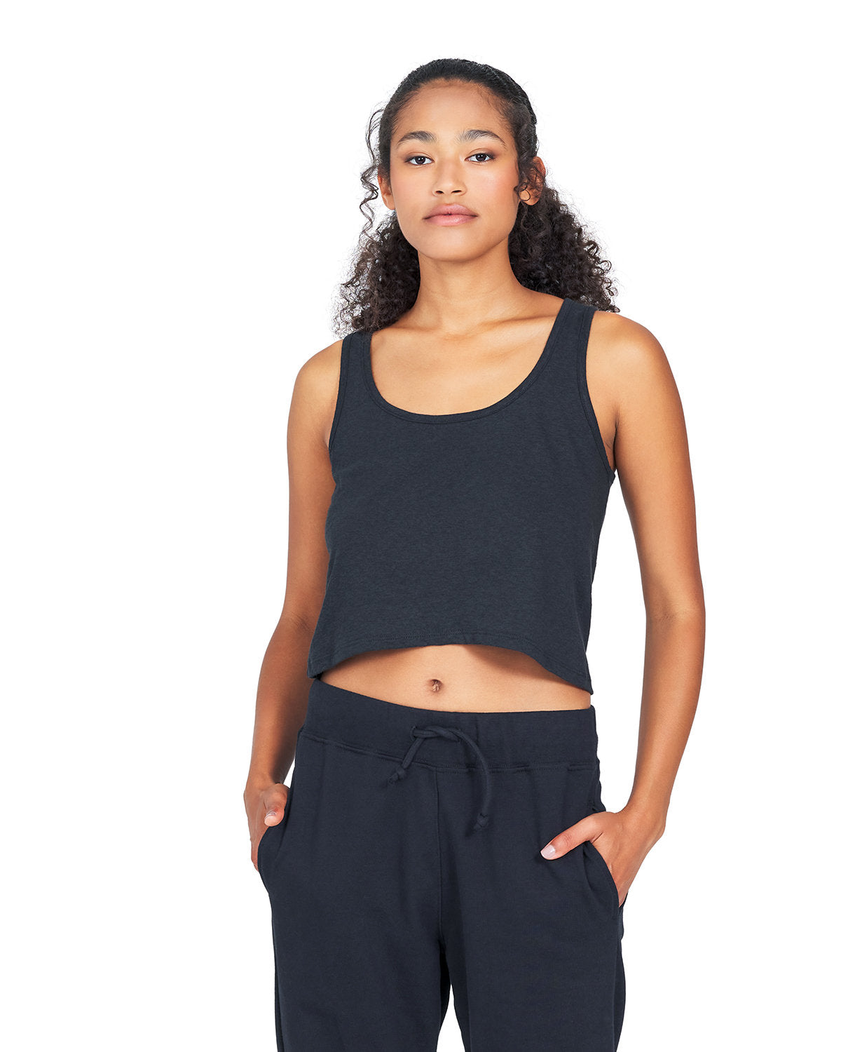 Ladies' Made in USA Hemp Crop Tank