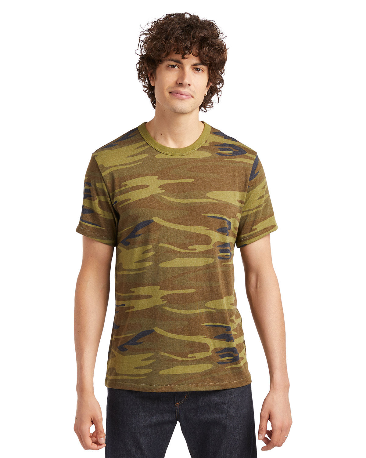 Unisex Printed Keeper Vintage Jersey Crew T-Shirt