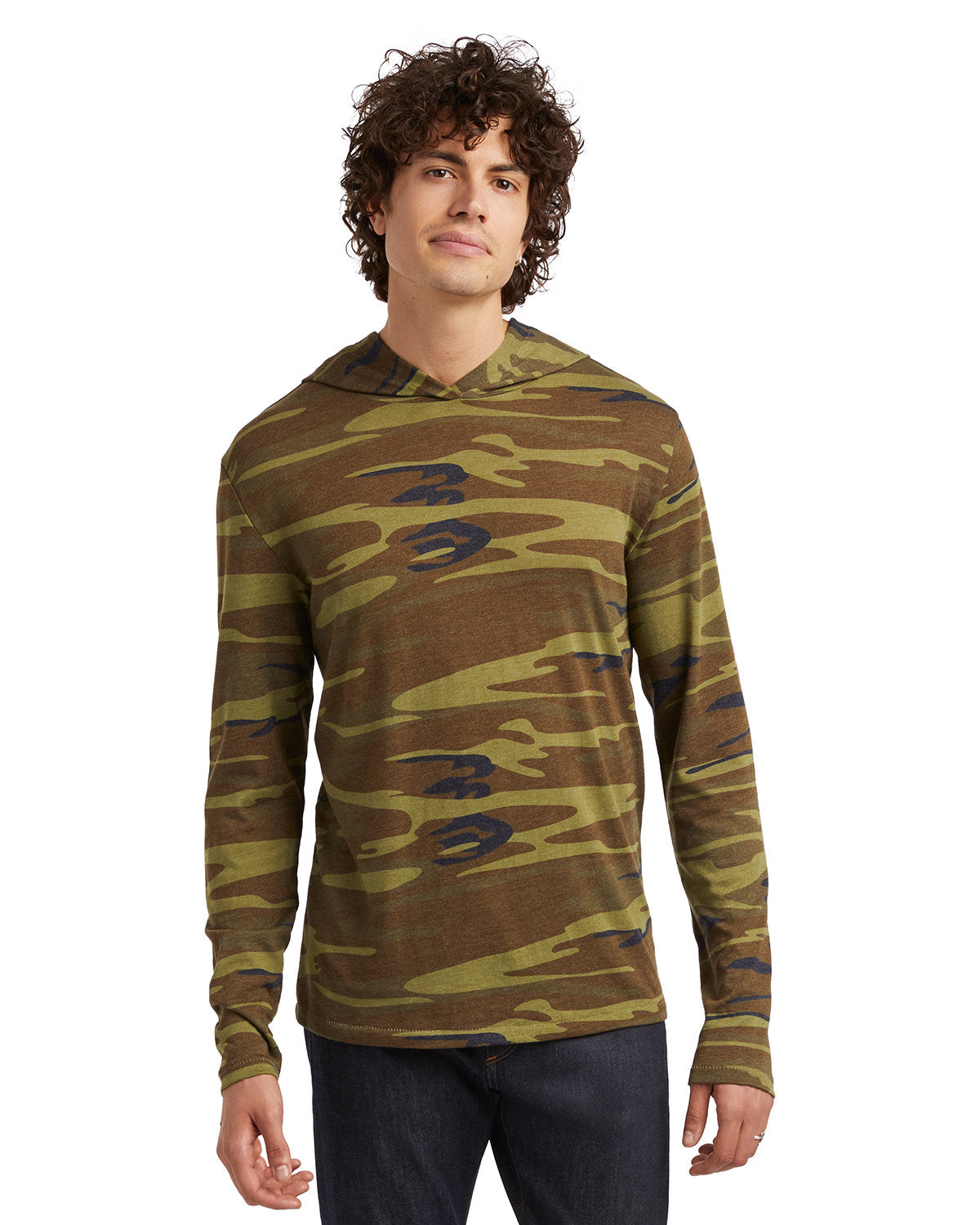 Unisex Printed Keeper Pullover Hooded Sweatshirt