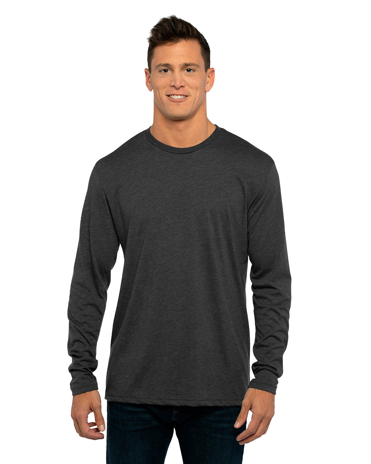 Men's Triblend Long-Sleeve Crew